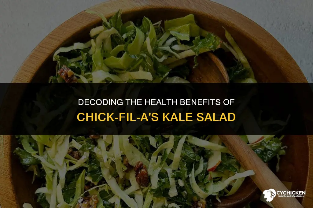 is chick fil a kale salad healthy