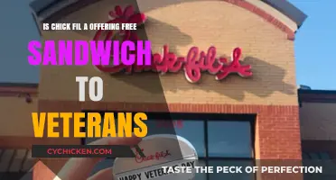Chick-fil-A Honors Veterans with Free Sandwich Offer