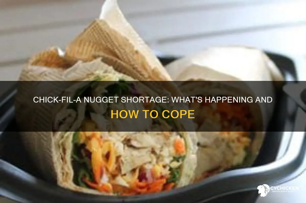 is chick fil a out of nuggets