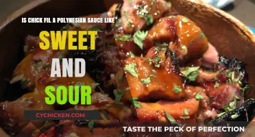 Chick-fil-A Polynesian Sauce vs. Sweet and Sour: A Taste Comparison