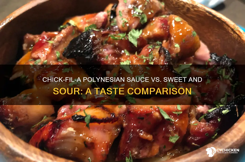 is chick fil a polynesian sauce like sweet and sour