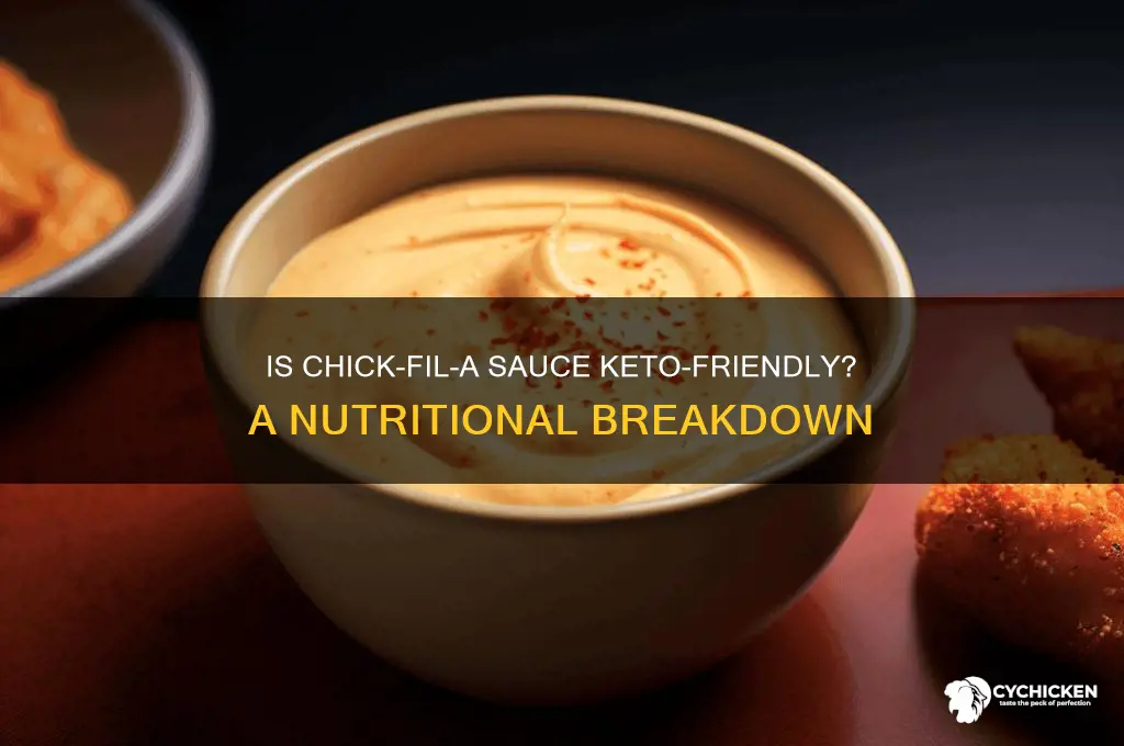 is chick-fil-a sauce keto