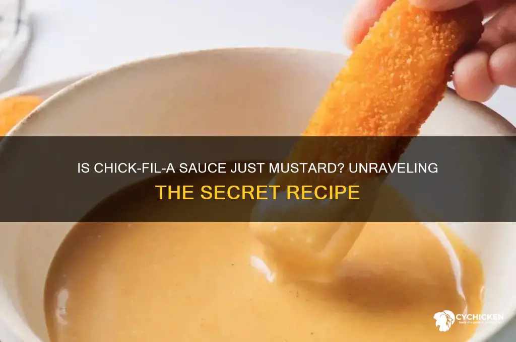 is chick fil a sauce mustard