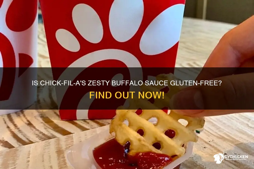 is chick fil a zesty buffalo sauce gluten free