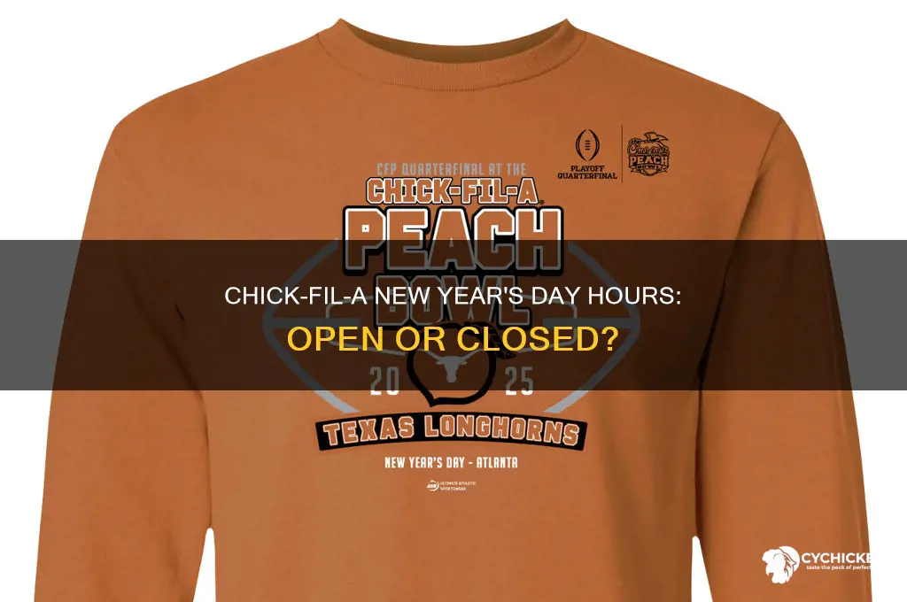 is chick filet open new years day