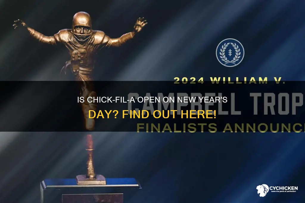 is chick filet open on new years day