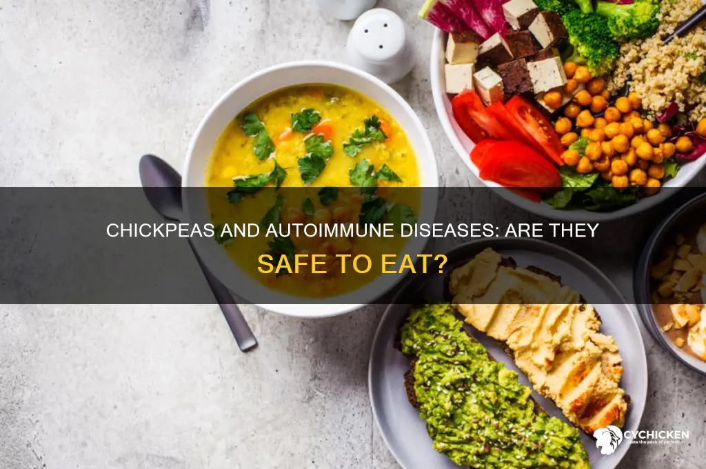 is chick peas forbidden for autoimmune disease