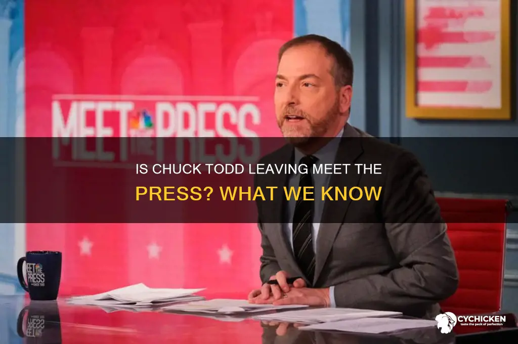 is chick todd leaving meet the press