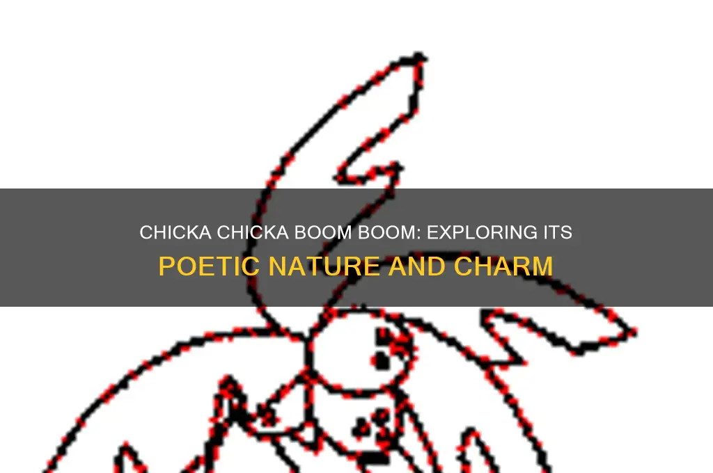 is chicka chicka boom boom a poem