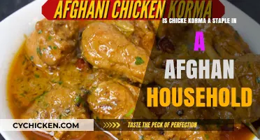 Chicken Korma: An Afghan Household Staple?