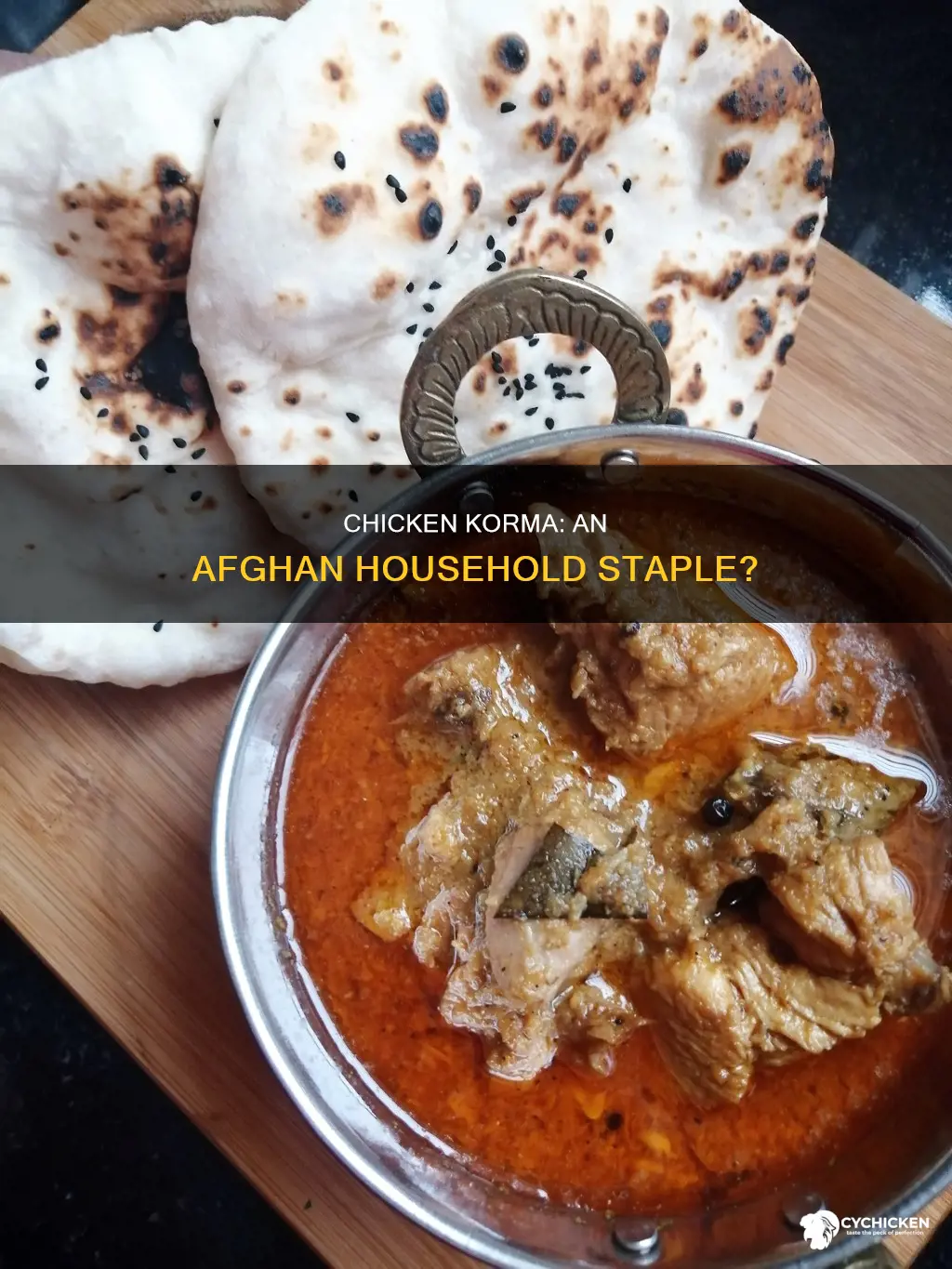 is chicke korma a staple in a afghan household