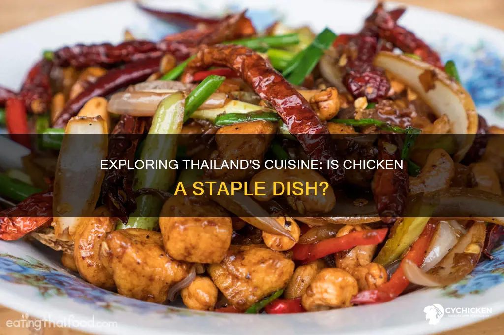 is chicken a common dish in thailand