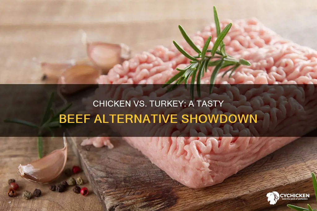 is chicken a great turkey substitute for beef