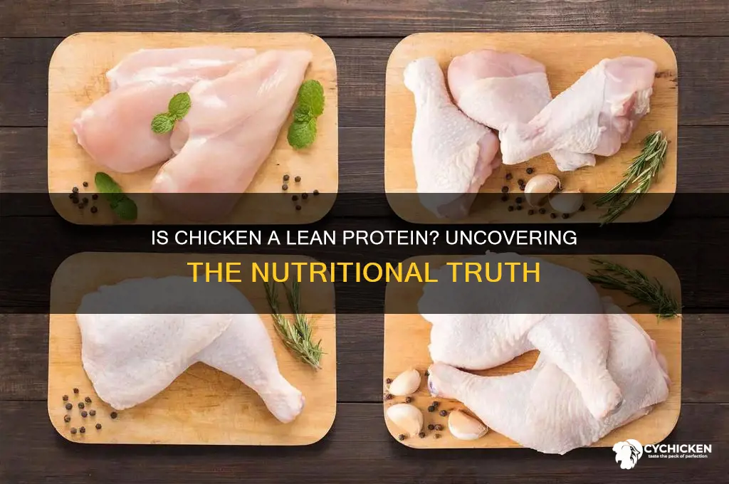 is chicken a lean source of protein