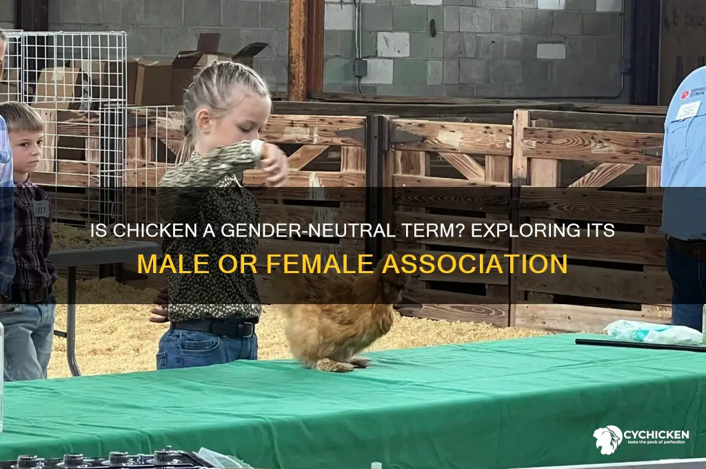 is chicken a male or a female name
