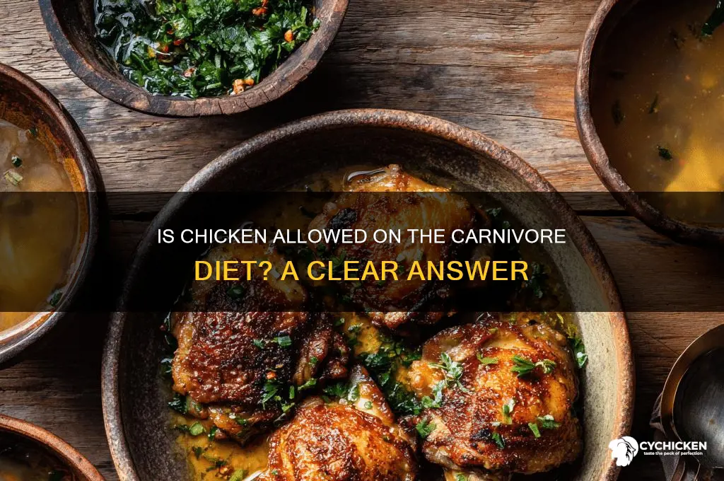 is chicken a part of the carnivore diet