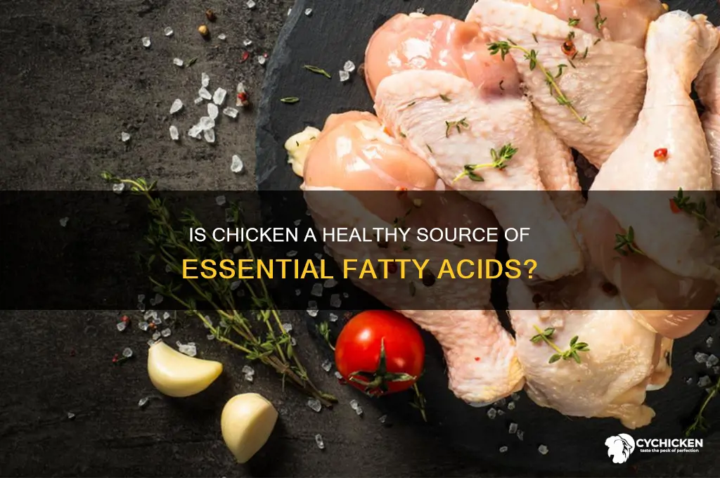 is chicken a source of fatty acids