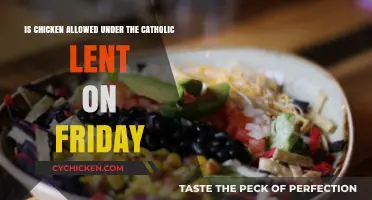 Lent Fridays: Can Catholics Eat Chicken?