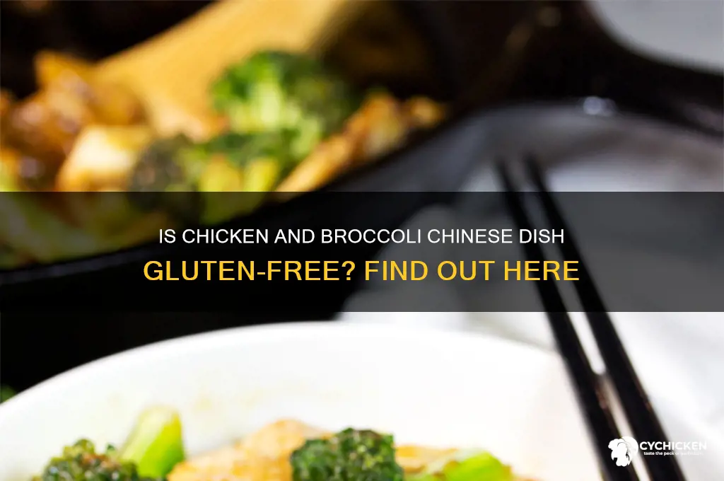 is chicken and broccoli chinese gluten free