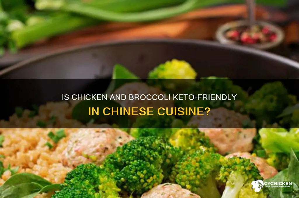 is chicken and broccoli from chinese keto