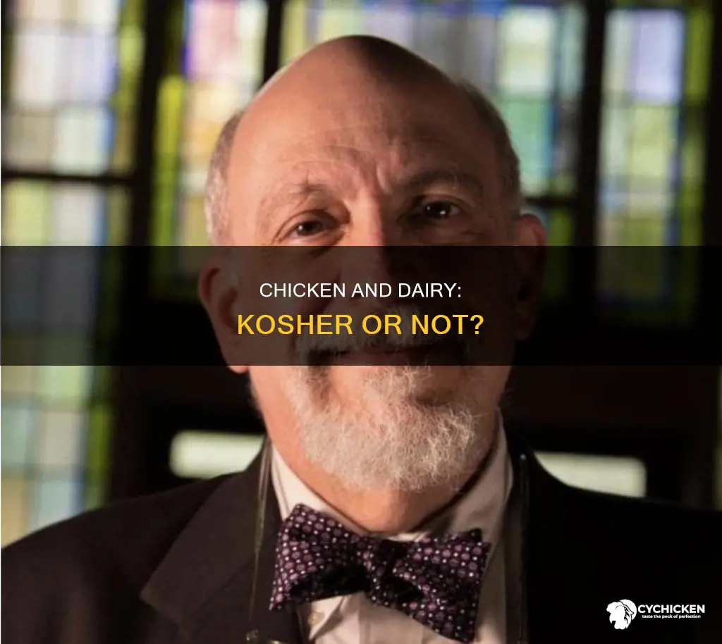 is chicken and dairy combination ok in jewish dietary laws