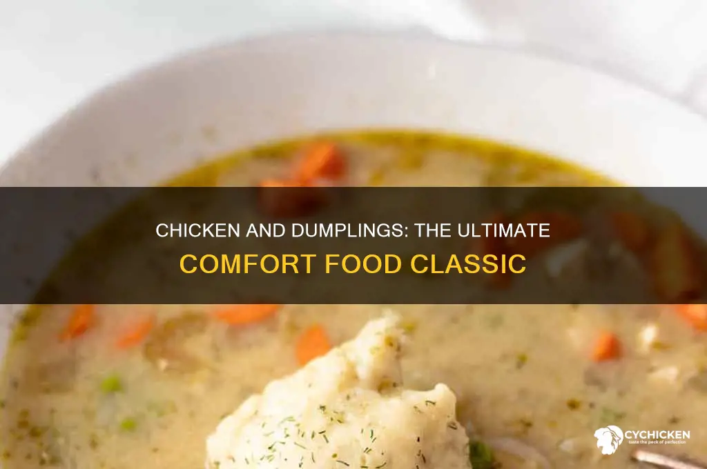 is chicken and dumplings a comfort food