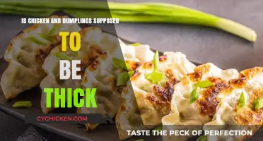 Is Chicken and Dumplings Supposed to Be Thick? Unraveling the Debate