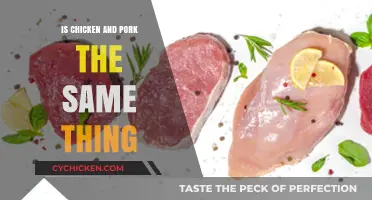 Chicken vs. Pork: Understanding the Key Differences and Similarities