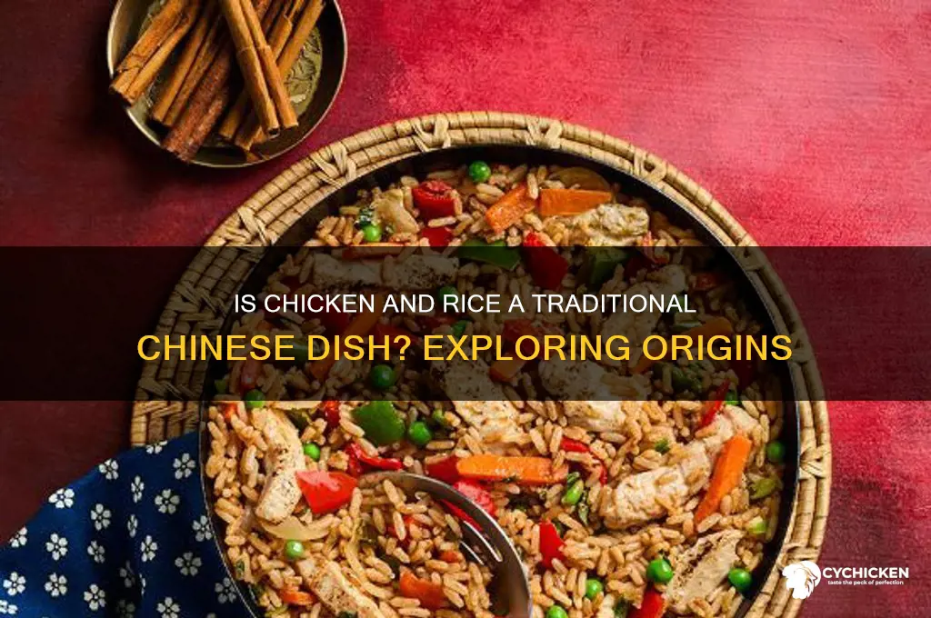 is chicken and rice considered a chinese meal