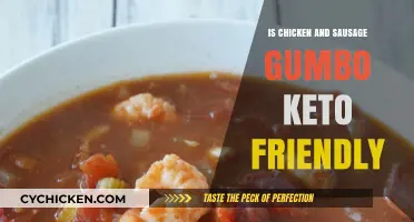 Keto-Friendly Chicken and Sausage Gumbo: Delicious Low-Carb Comfort Food