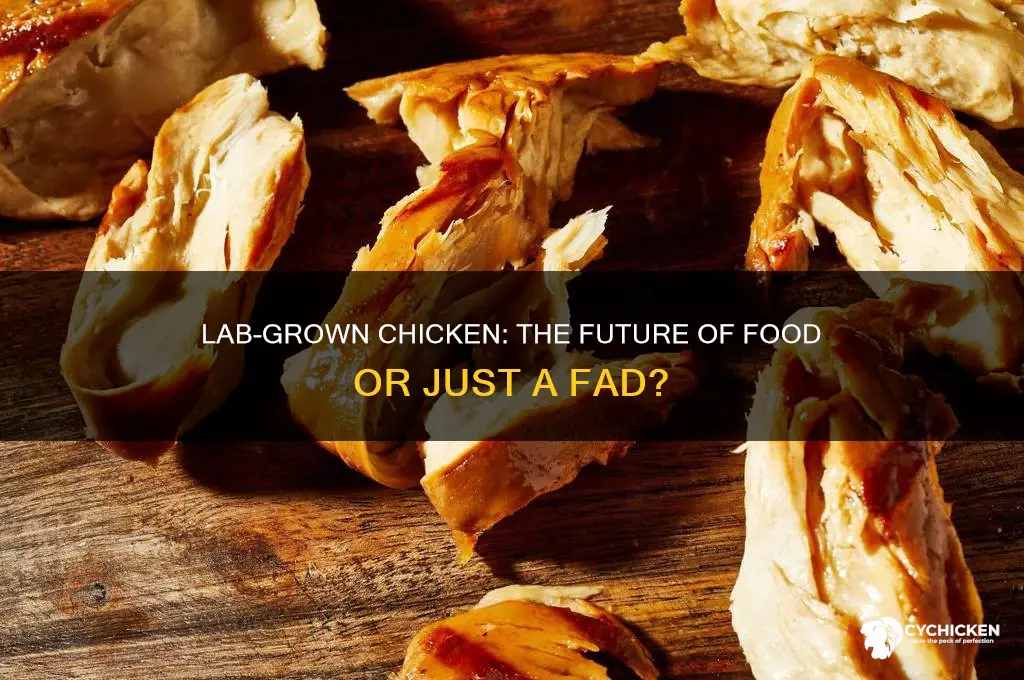 is chicken being made in a lab