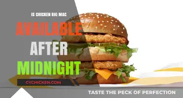 Is Chicken Big Mac Available After Midnight? Your Late-Night Cravings Answered