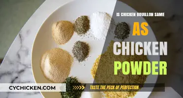 Chicken Bouillon vs. Chicken Powder: Understanding the Key Differences