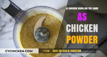 Chicken Bouillon vs. Chicken Powder: Understanding the Key Differences