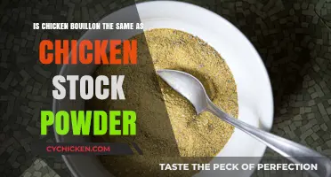 Chicken Bouillon vs. Chicken Stock Powder: What's the Difference?