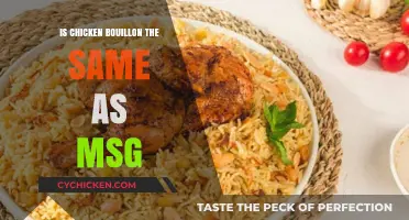 Chicken Bouillon vs. MSG: Understanding the Differences and Similarities