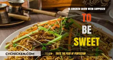 Is Chicken Chow Mein Sweet? Exploring the Authentic Flavor Profile