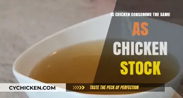 Chicken Consommé vs. Chicken Stock: Understanding the Key Differences