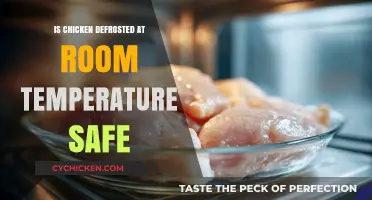 Is Defrosting Chicken at Room Temperature Safe? Expert Insights