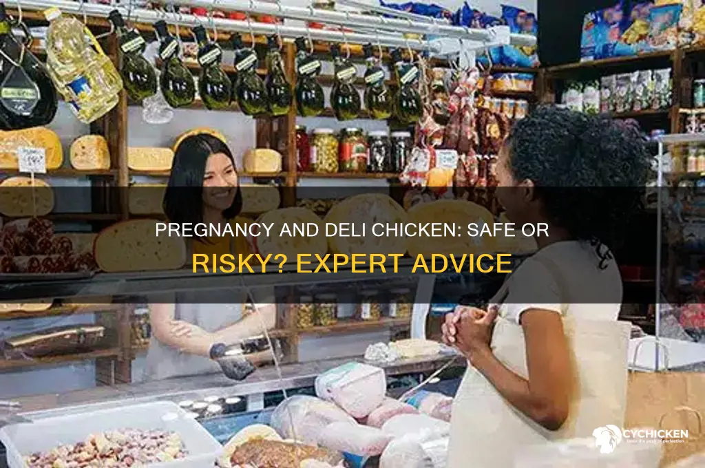 is chicken deli meat ok when pregnant