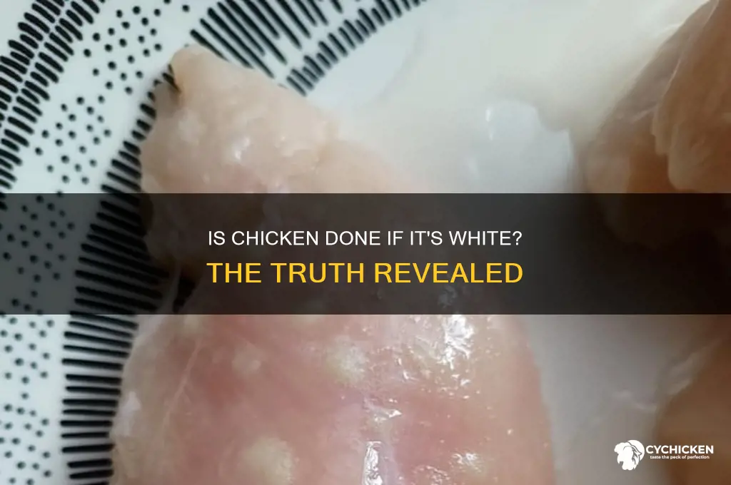is chicken done if it