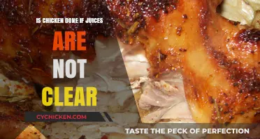 Chicken Juices Not Clear? How to Tell If It's Fully Cooked