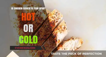 Hot or Cold: Which Makes Chicken Easier to Tear?
