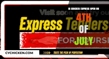 Is Chicken Express Open on July 4th? Check Holiday Hours Here