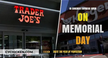 Is Chicken Express Open on Memorial Day? Find Out Here