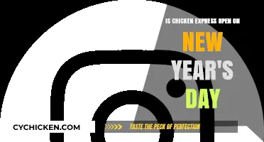 Chicken Express: New Year's Day Opening Hours