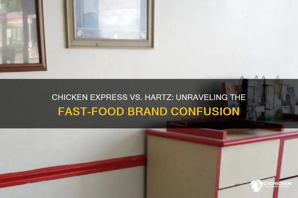 is chicken express the same as hartz