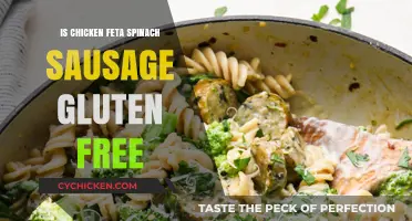 Chicken Feta Spinach Sausage: Gluten-Free or Not? Find Out Here