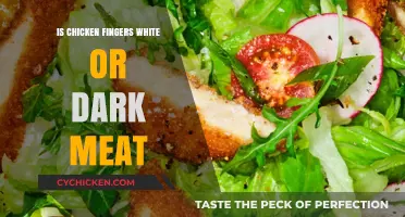 Chicken Fingers: White or Dark Meat? Unraveling the Poultry Puzzle
