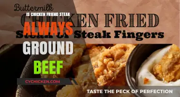 Is Chicken Fried Steak Always Ground Beef? Unraveling the Myth